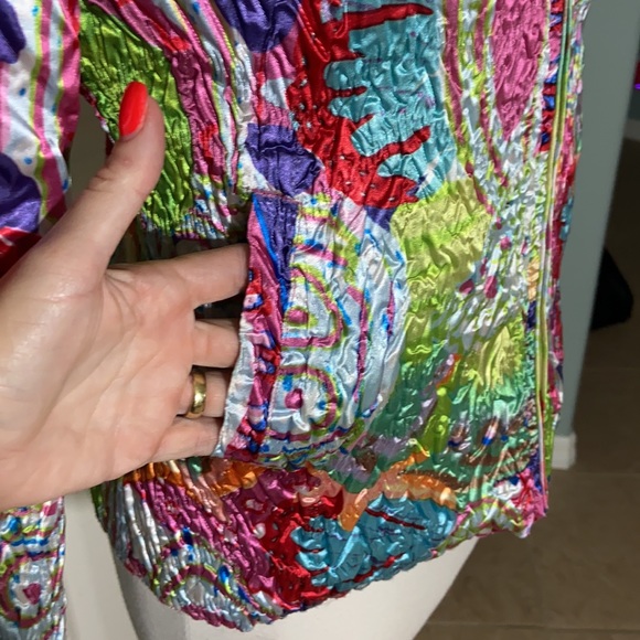 Ubu medium reversible jacket multi abstract - Picture 5 of 11